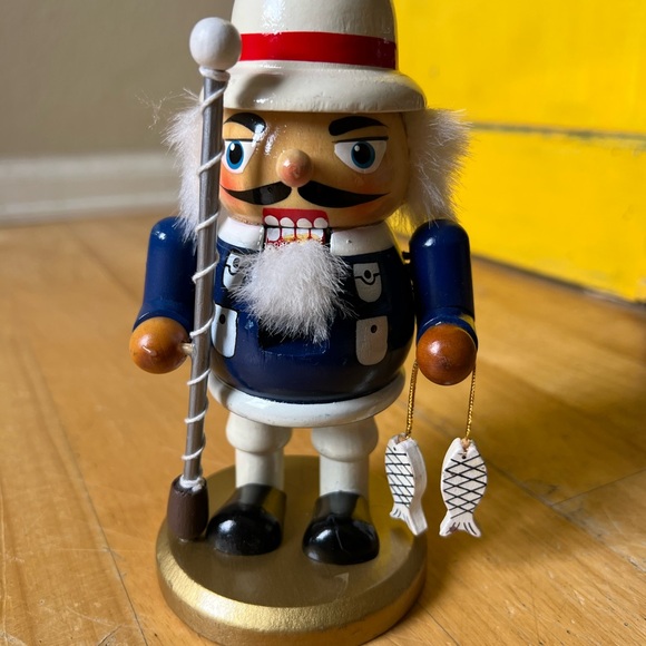 Other - Fisherman Nutcracker 6”